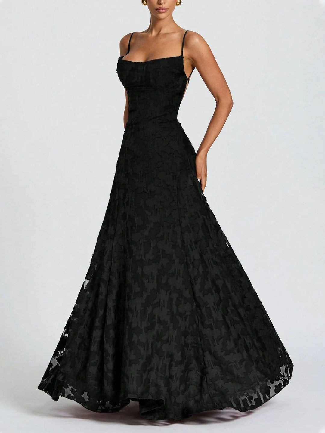 SOFIA | Elegantes Spitzen Maxi Kleid