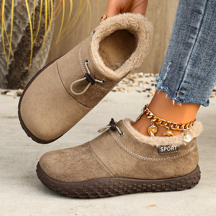 Tilda – Gefütterter Winterschuh mit Schnellschnürung & weicher Sohle