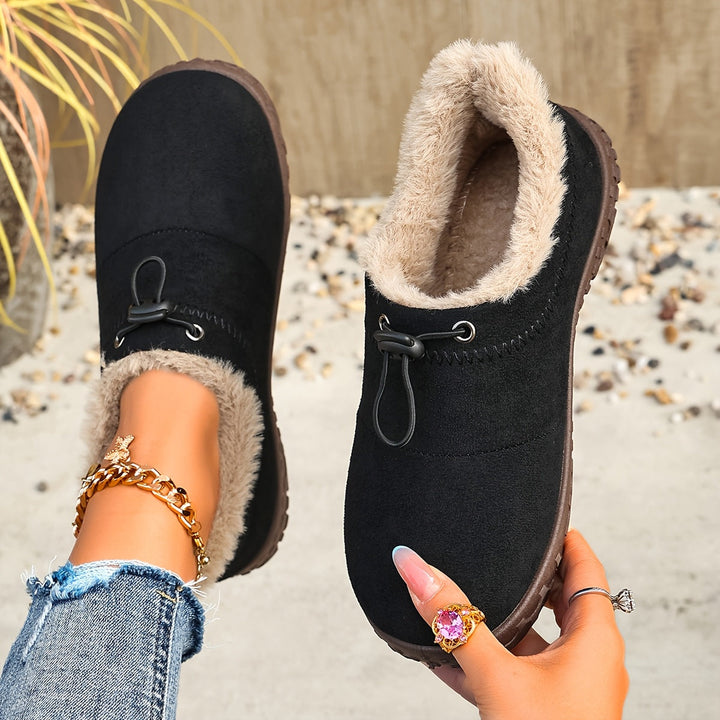 Tilda – Gefütterter Winterschuh mit Schnellschnürung & weicher Sohle