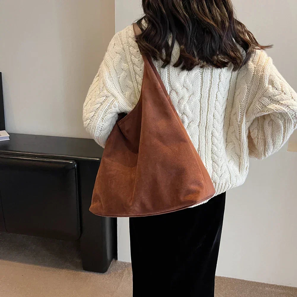 MILLE | Suede Tote Bag