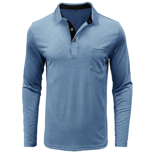 Jörg™ | Herren Langarmshirt in Unifarbe