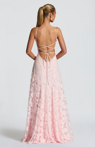 SOFIA | Elegantes Spitzen Maxi Kleid
