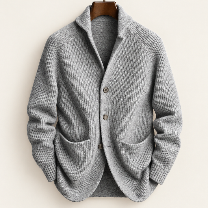 CLASSIC | Eleganter Herren-Strickcardigan