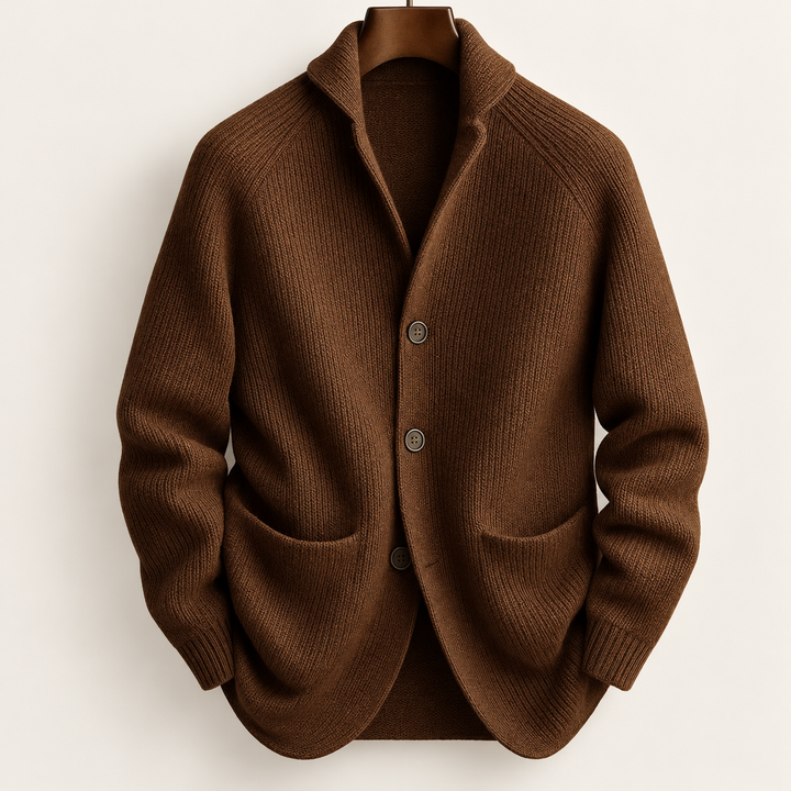 CLASSIC | Eleganter Herren-Strickcardigan