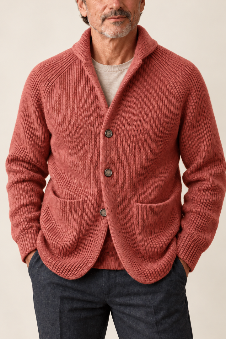 CLASSIC | Eleganter Herren-Strickcardigan