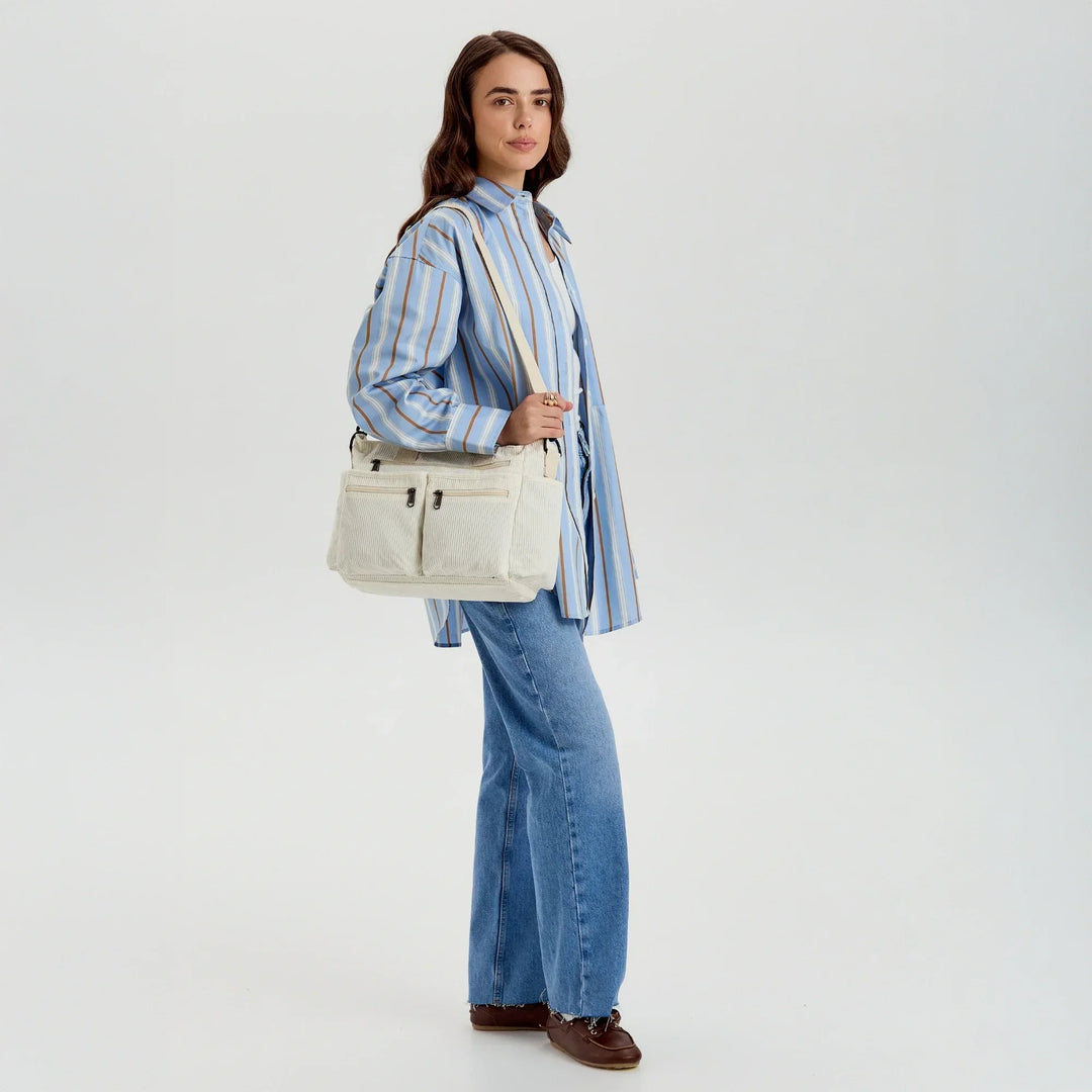 SANNA | Tragetasche mit mehreren Taschen