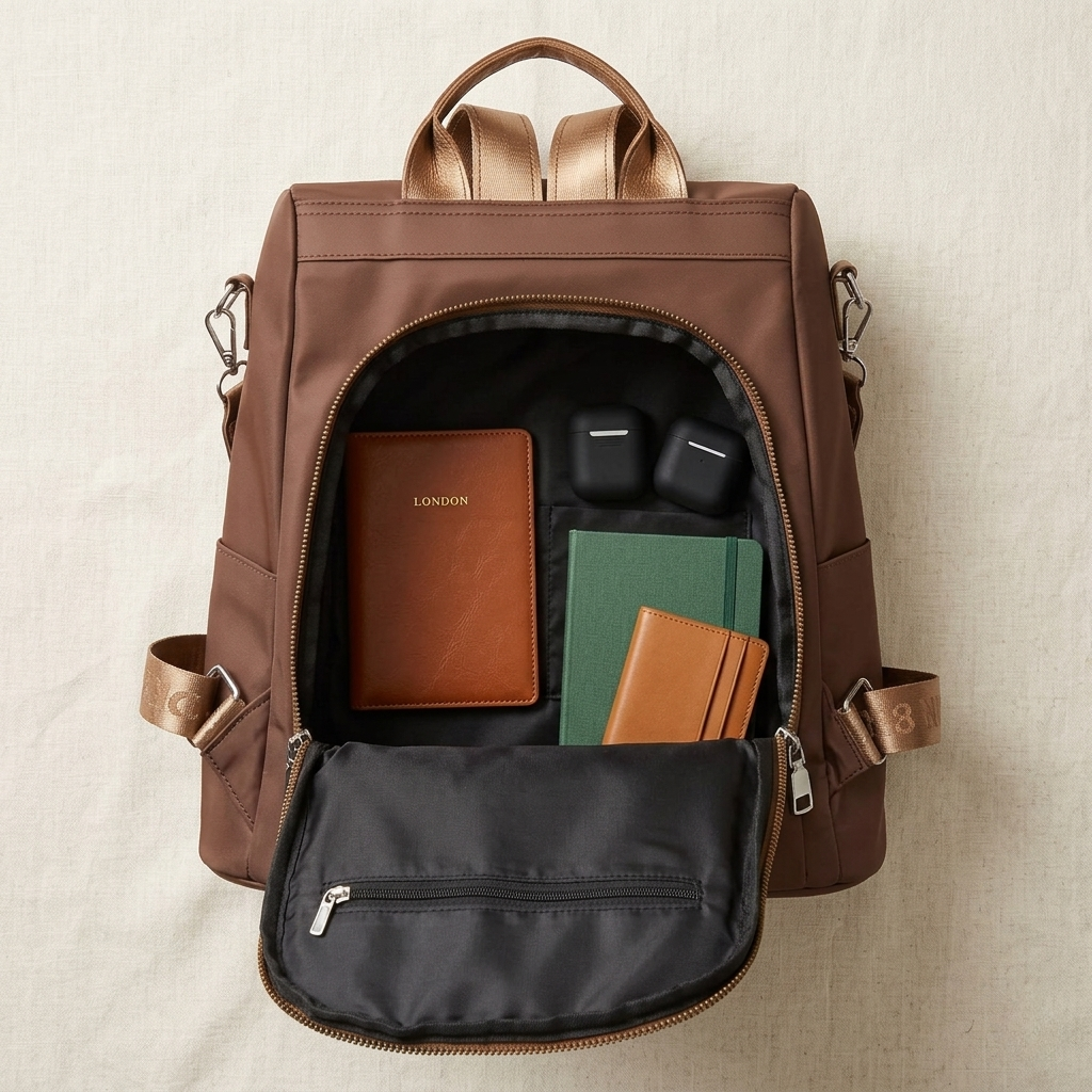 JORINA | Diebstahlsicherer Rucksack