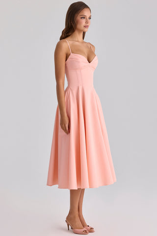 JASMYN | Fließendes Midikleid