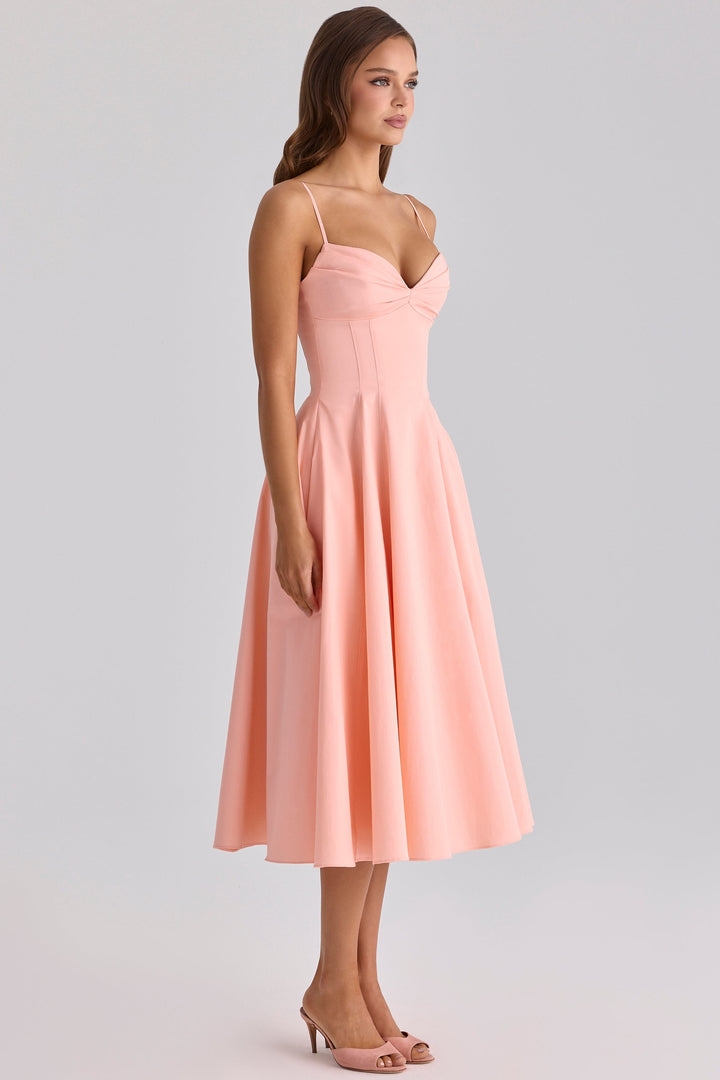JASMYN | Fließendes Midikleid