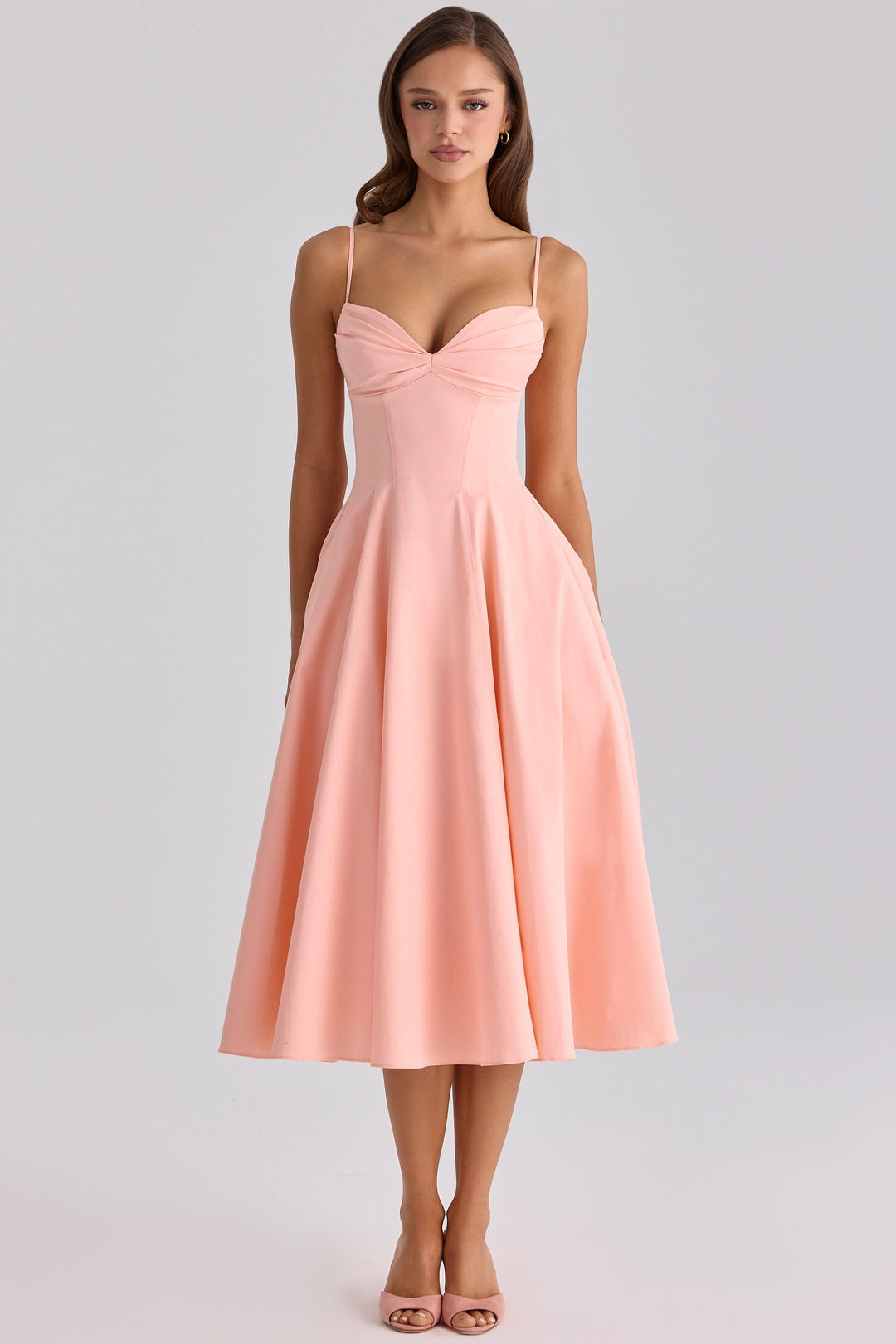 JASMYN | Fließendes Midikleid