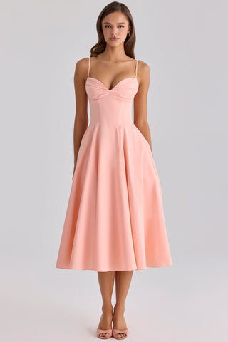 JASMYN | Fließendes Midikleid