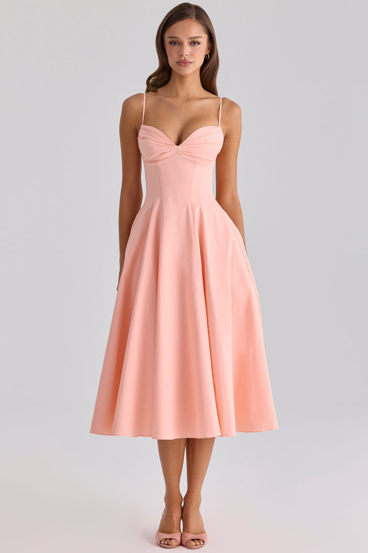JASMYN | Fließendes Midikleid