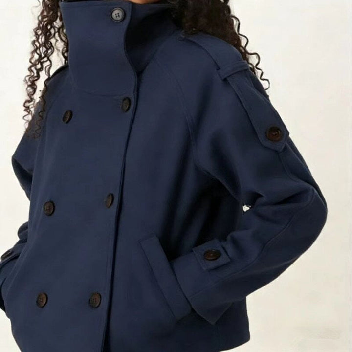 GENESIS | Jacke mit Stehkragen und Knopfleiste
