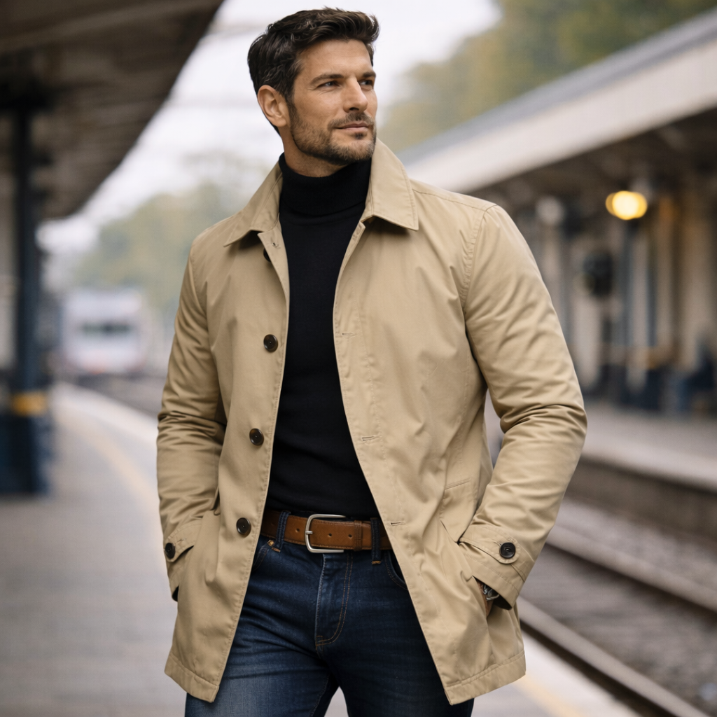 Adrian | Stilvoller Herrenmantel