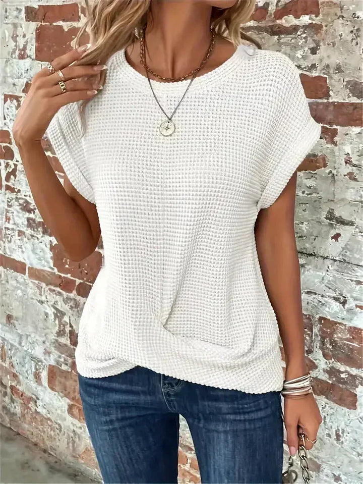 Nisa | Stylisches Rundhals-Shirt